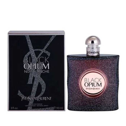 Picture of Black Opium Nuit Blanche by Yves Saint Laurent for Women - Eau de Parfum, 90 ml