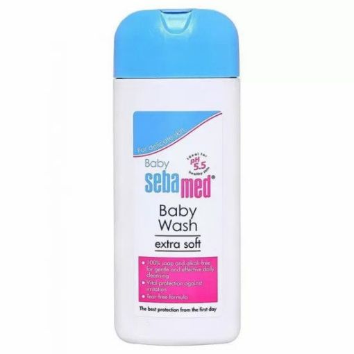 Picture of A50-Sebamed Extra Soft Baby Wash 200 ml