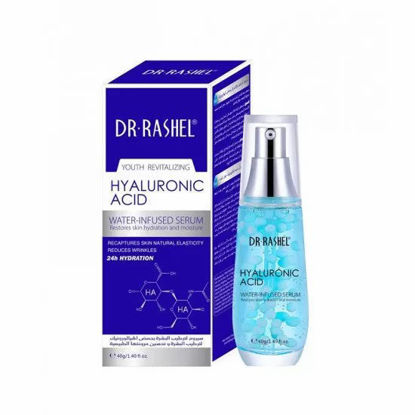Picture of A10-Dr.Rachel Serum with Hyaluronic Acid to moisturize the skin and improve its natural elasticity 40 gm