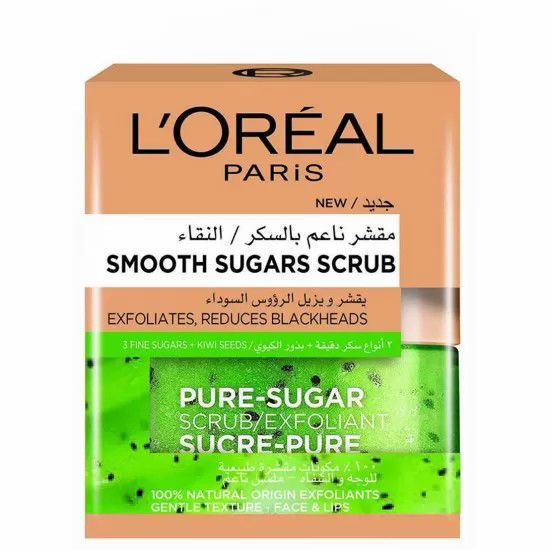 Picture of A10-L'Oreal Paris Soft Sugar Scrub With Kiwi 50 ml