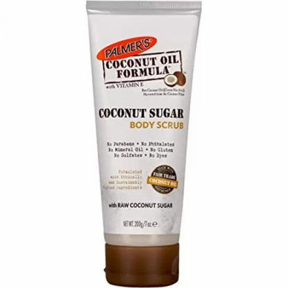 Picture of A10-Palmers Coconut Oil Formula Body Scrub Made With Coconut Sugar 200 ml