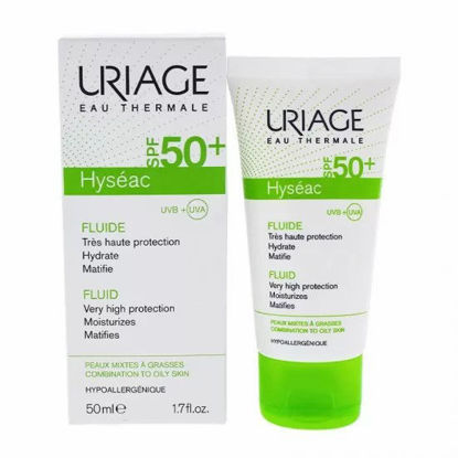 Picture of A50-Uriage - Hyssiac Fluid + SPF50+ - 50 ml